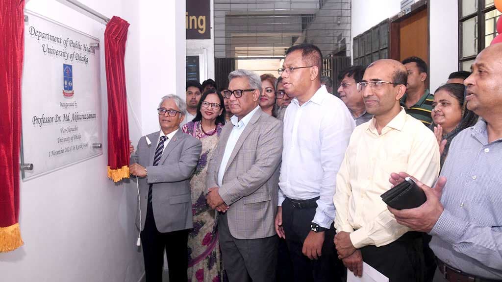 ঢাকা বিশ্ববিদ্যালয়ে নতুন বিভাগ ‘পাবলিক হেলথ’, পিএইচডি করার সুযোগ