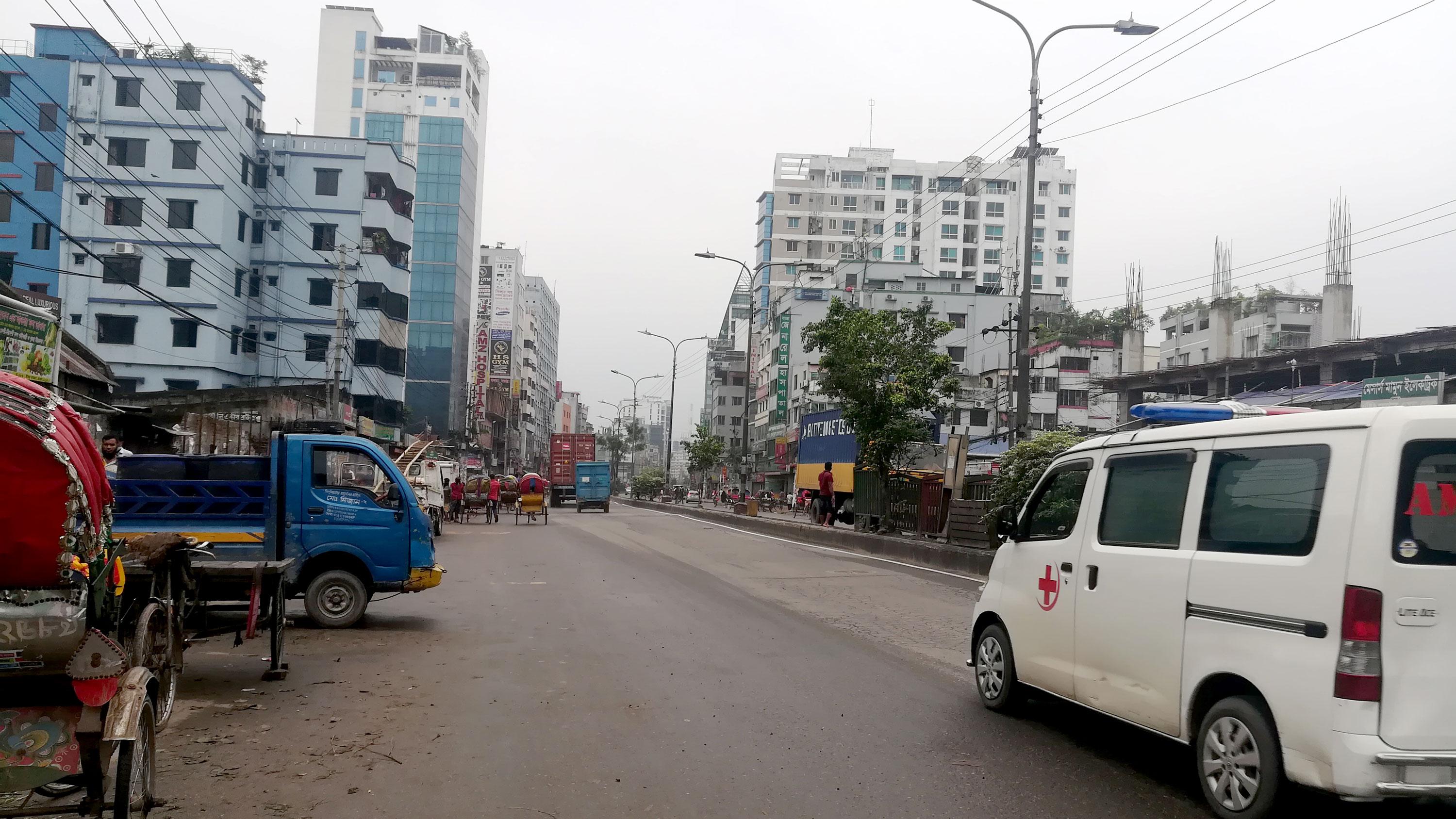 শুরু হয়েছে কঠোর লকডাউন 