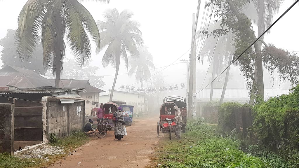 শীতে স্থবির জনজীবন