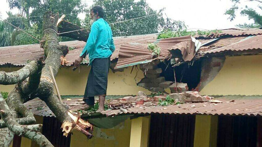 কালবৈশাখীতে ব্যাপক ক্ষতি