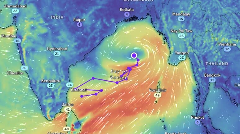 সাগরে নিম্নচাপটি গভীর নিম্নচাপে পরিণত, দুপুরের মধ্যে রূপ নেবে ঘূর্ণিঝড়ে