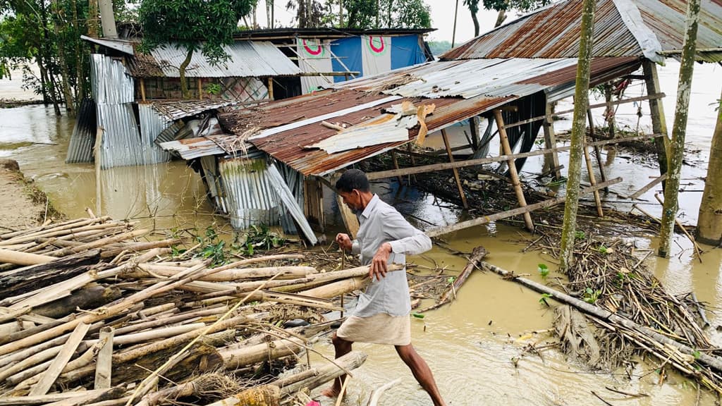 সিলেটে বন্যা পরিস্থিতির উন্নতি