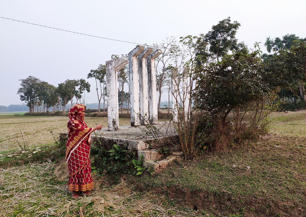 জব্বার শহীদ মিনারে যাওয়ার নেই রাস্তা, স্মৃতি রক্ষায় নেই উদ্যোগ