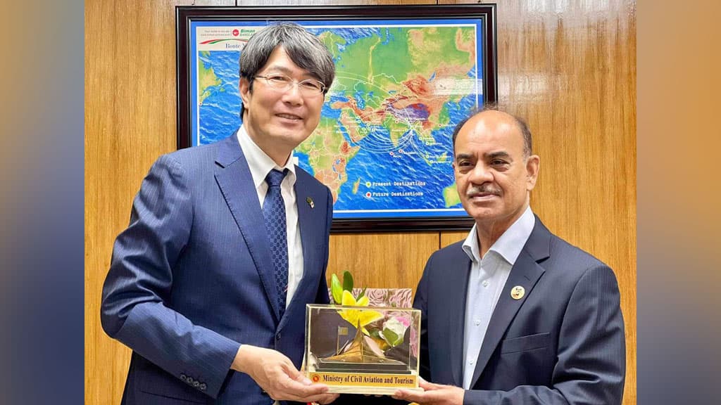 পর্যটন শিল্পে জাপানকে বিনিয়োগের আহ্বান জানালেন মন্ত্রী 