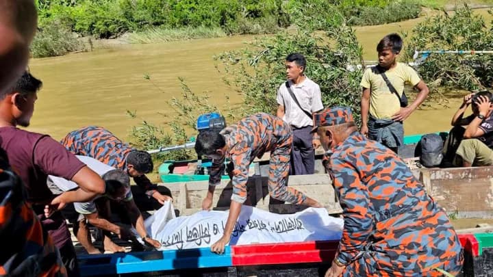 শঙ্খ নদে নৌকাডুবির ঘটনায় নিখোঁজ বাকি দুজনের মরদেহ উদ্ধার