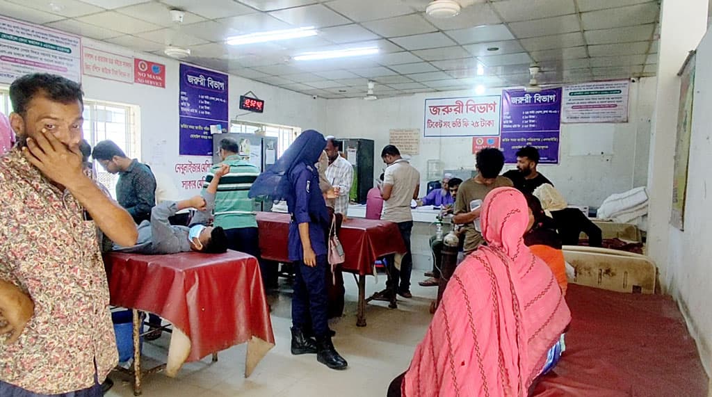 ভাসানচর রোহিঙ্গা ক্যাম্পে গ্যাস থেকে সৃষ্ট অগ্নিকাণ্ডে দগ্ধ ৯