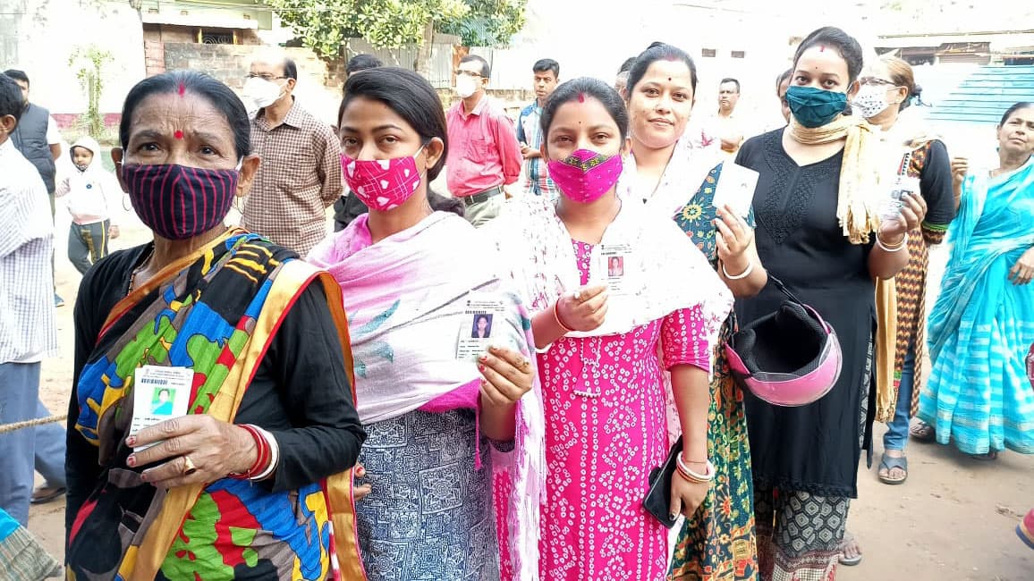 টানটান উত্তেজনায় ত্রিপুরায় চলছে পৌর নির্বাচন