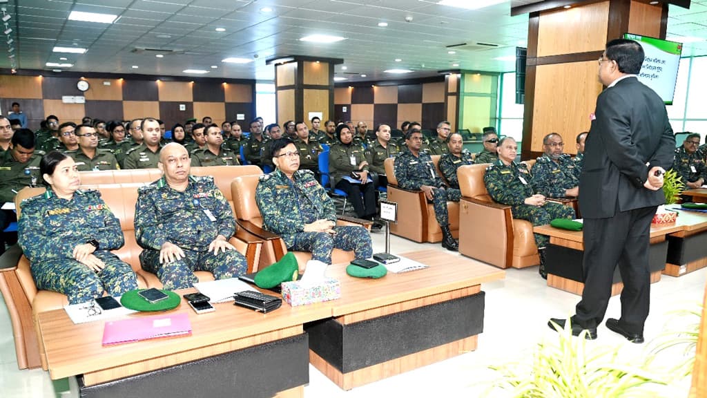 জাতীয় সংসদ নির্বাচন: আনসার-ভিডিপি কর্মকর্তাদের প্রশিক্ষণ অনুষ্ঠিত