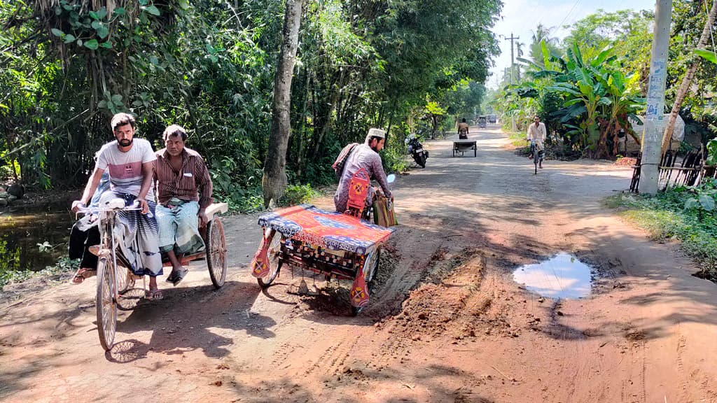 সড়কে গর্ত, ভোগান্তি