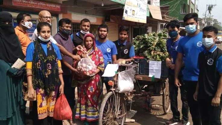 সুবিধাবঞ্চিত মানুষের পাশে এফএসডিও