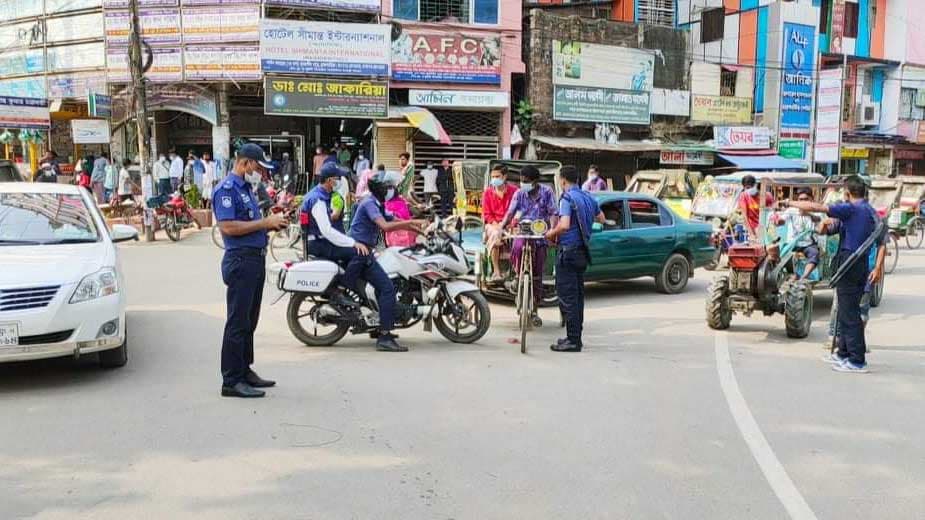 মামুনুল গ্রেপ্তারের পর ব্রাহ্মণবাড়িয়ায় পুলিশের নিরাপত্তা জোরদার