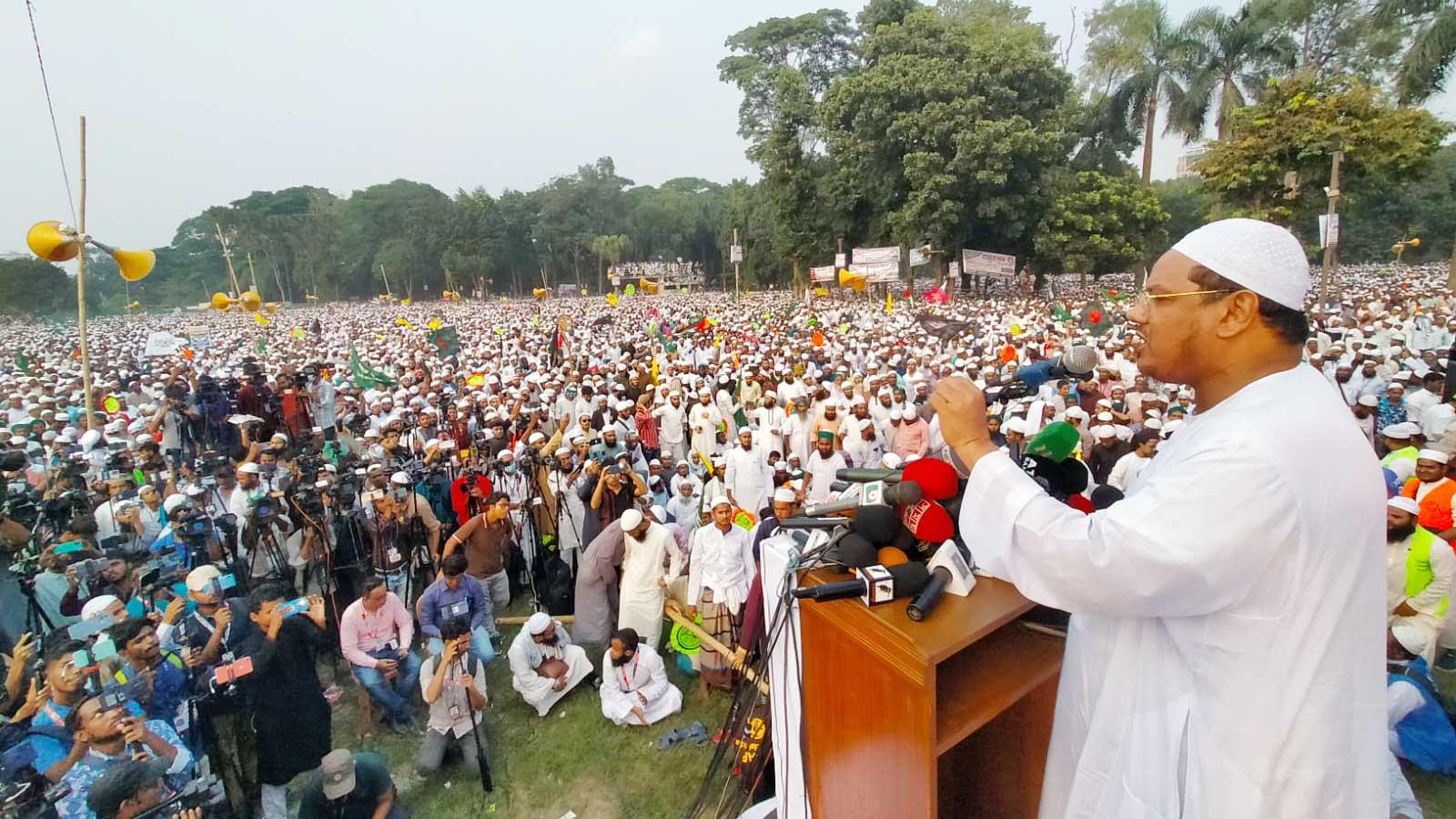 পদত্যাগের জন্য সরকারকে সাত দিন সময় দিল ইসলামী আন্দোলন 