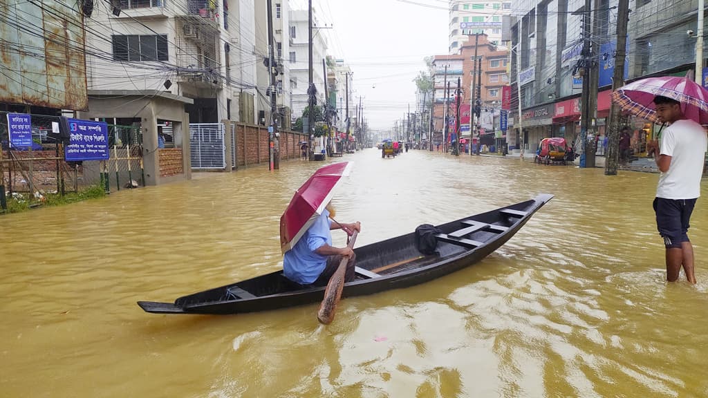 সিলেটে পানিবন্দী ৮ লাখের বেশি মানুষ