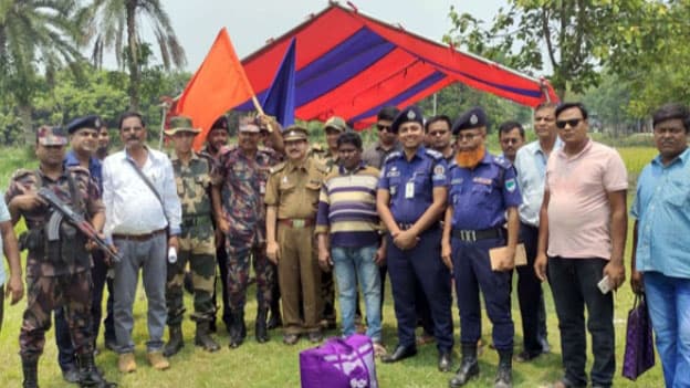 কারাভোগ শেষে ভারতীয় নাগরিককে ফেরত পাঠাল বিজিবি