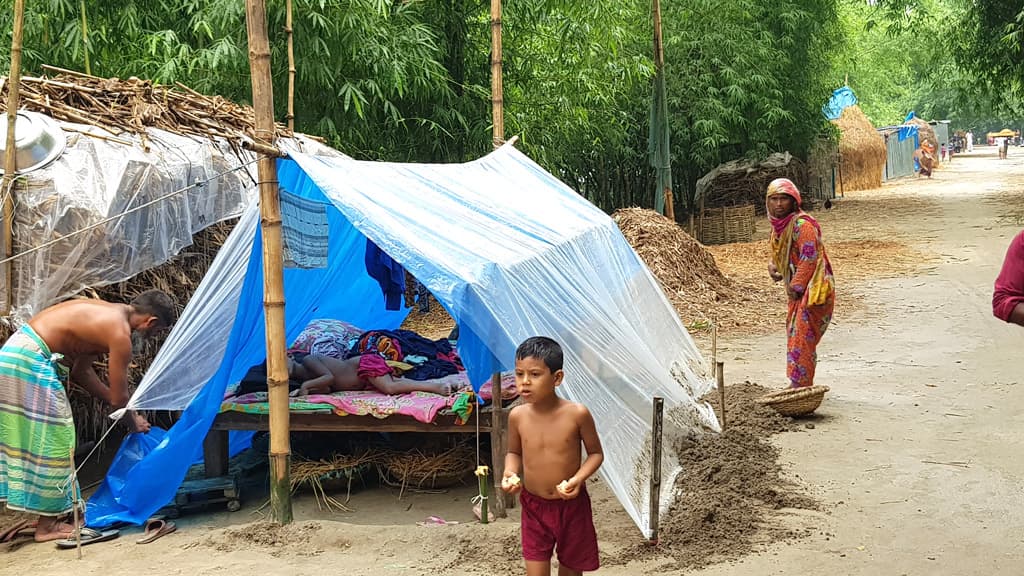 ফের বাড়ছে তিস্তার পানি দুশ্চিন্তায় হাজারো মানুষ