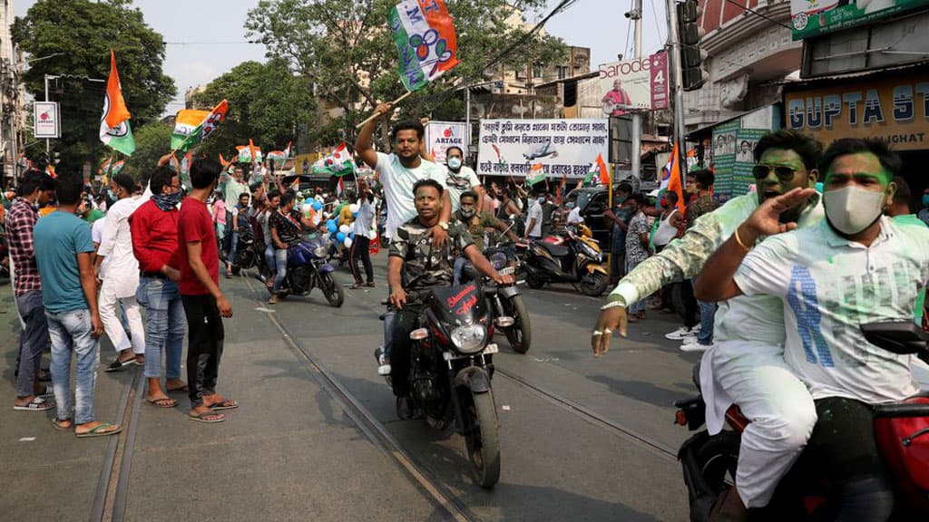 পশ্চিমবঙ্গে তৃণমূলের বড় জয়