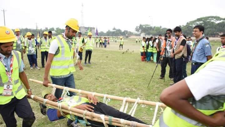 দুর্যোগ-পরবর্তী উদ্ধার অভিযান নিয়ে প্রশিক্ষণ