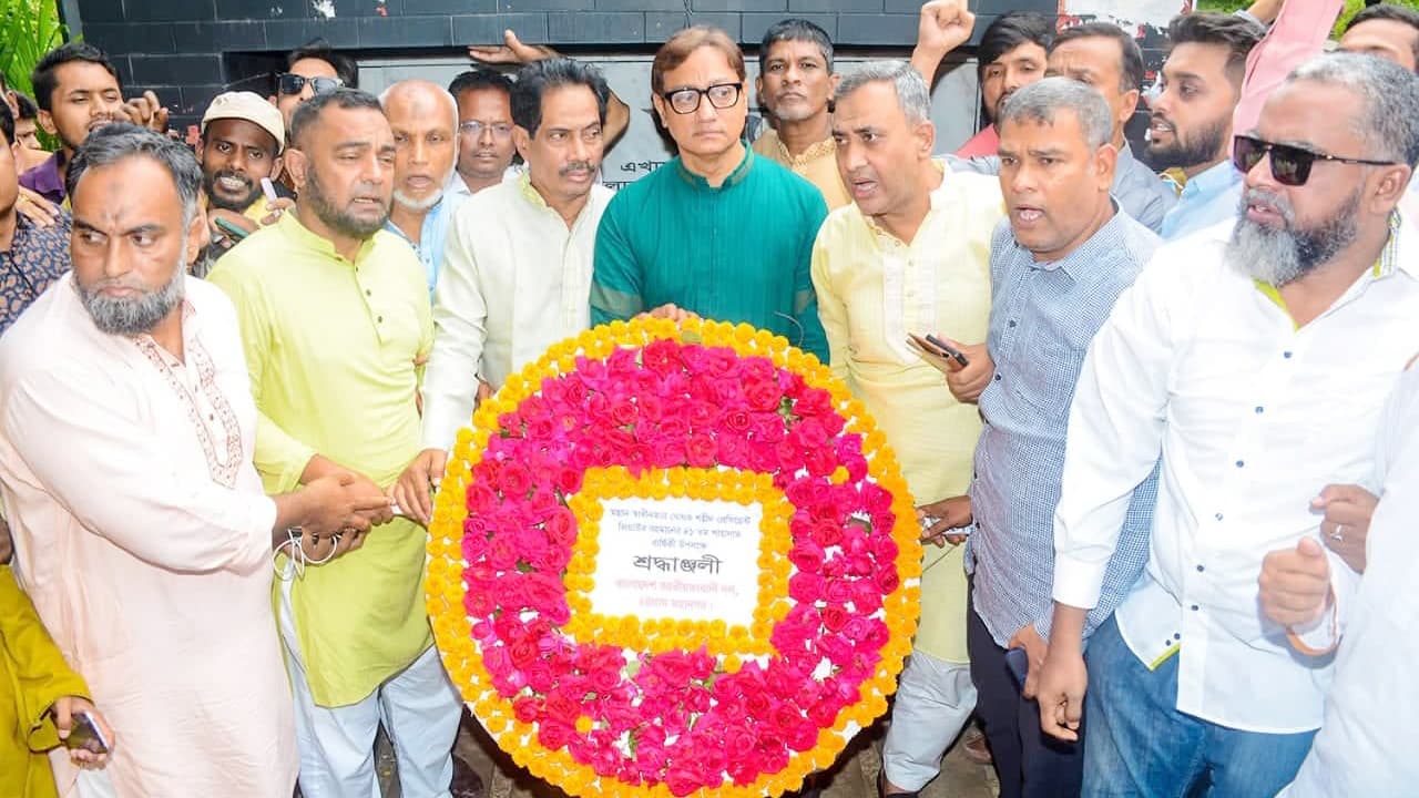 জিয়াউর রহমান খুন হয়েছিলেন দেশি বিদেশি ঘৃণ্য ষড়যন্ত্রে: শাহাদাত হোসেন