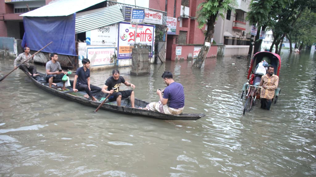 সিলেটে ১৫ লাখ মানুষ পানিবন্দী