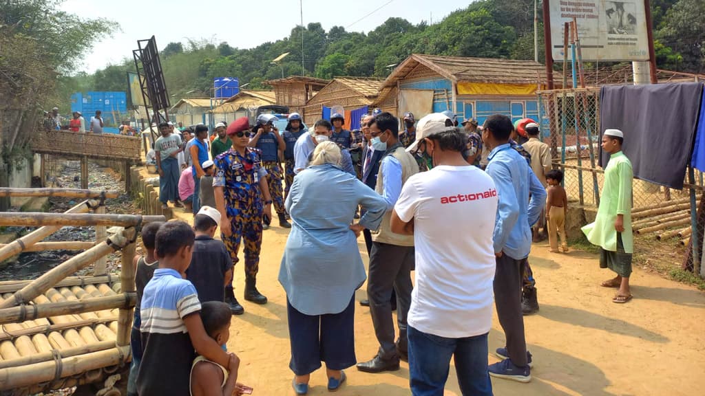 রোহিঙ্গা ক্যাম্প পরিদর্শনে জেনোসাইড ওয়াচ প্রতিনিধি দল