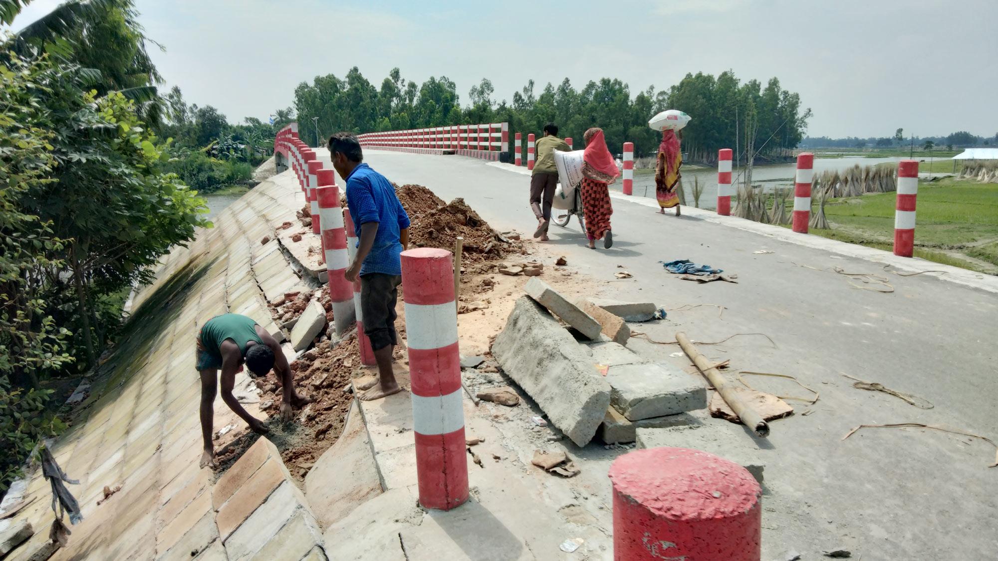 সেই সেতুর সংস্কার শুরু