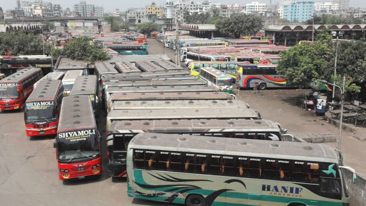 অর্ধেক বাস চলার সিদ্ধান্ত আইনশৃঙ্খলা রক্ষাকারী বাহিনীর পরামর্শে: মন্ত্রিপরিষদ সচিব