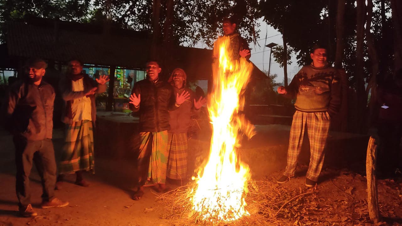 চুয়াডাঙ্গায় মৃদু শৈত্যপ্রবাহ বাড়ছে ঠান্ডাজনিত রোগ