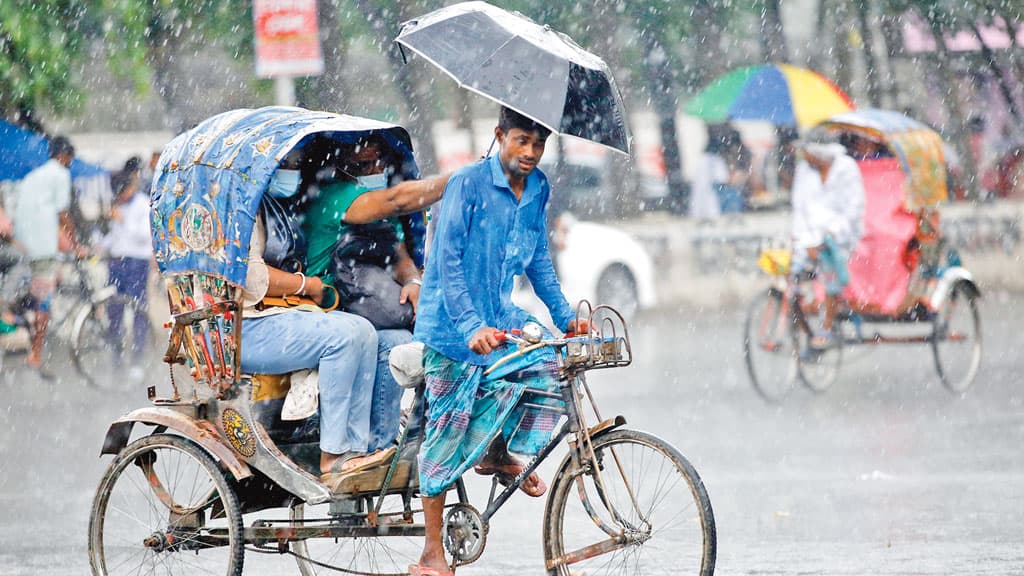 আজ ঝোড়ো হাওয়ার আভাস যেসব এলাকায় 