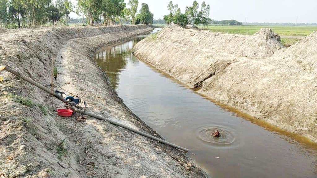 লক্ষ্মীপুর-দোদারা খাল পুনর্খননে ৪ হাজার একর জমির জলাবদ্ধতা নিরসন 