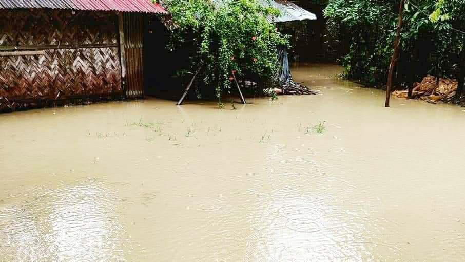 বাঁশখালীতে ভারী বর্ষণ ও পাহাড়ি ঢলে নিম্নাঞ্চল প্লাবিত 