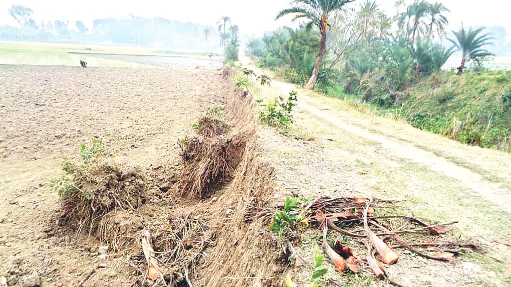 এবার সড়কের মাটি ইটভাটায়