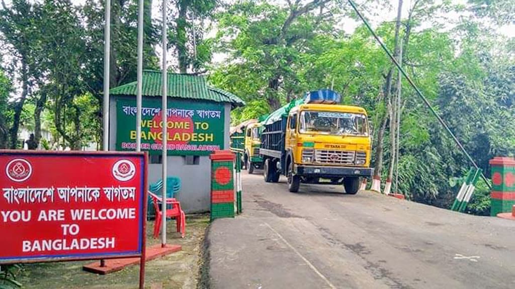 দুই দিন পর আখাউড়া স্থলবন্দর দিয়ে আবার আমদানি-রপ্তানি শুরু