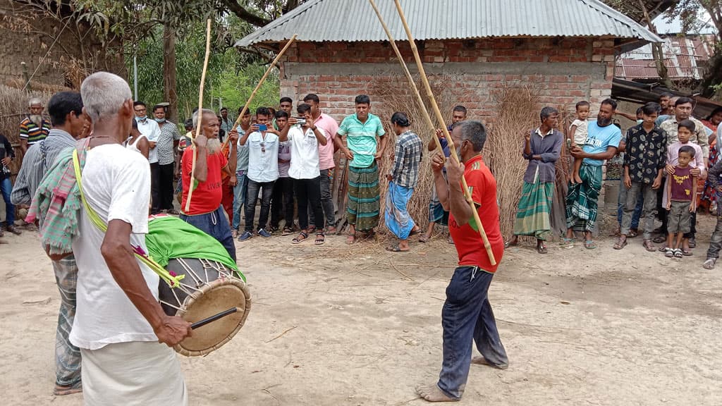 ক্ষেতলালে লাঠি খেলা, মেলা