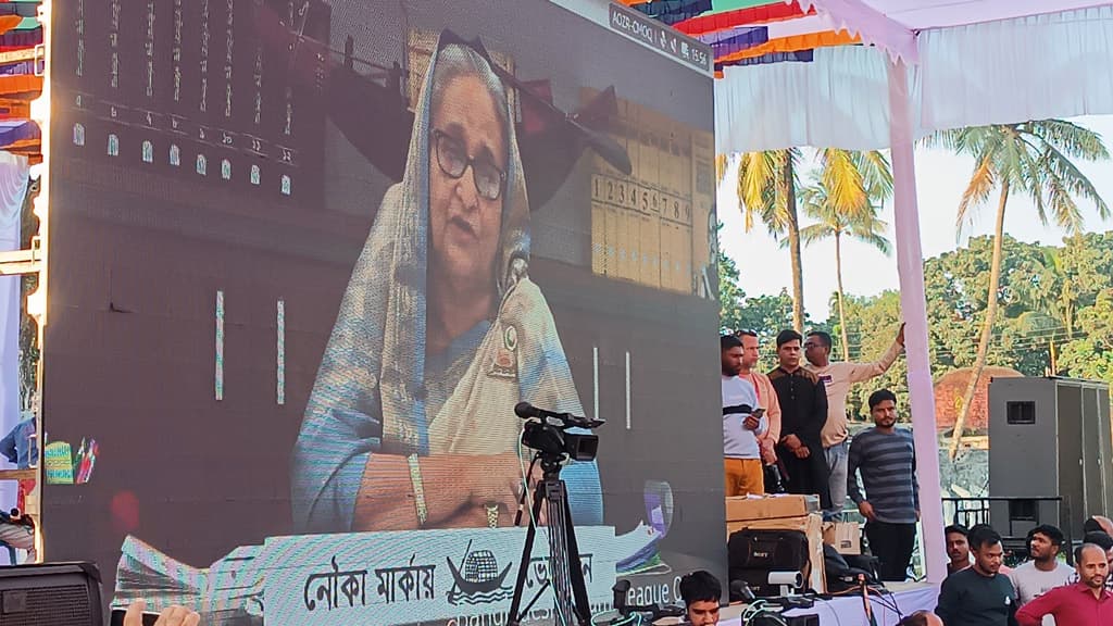 কিশোরগঞ্জ-৩ আসন নৌকা ছাড়া আর কাউকে না দেওয়ার ঘোষণা শেখ হাসিনার