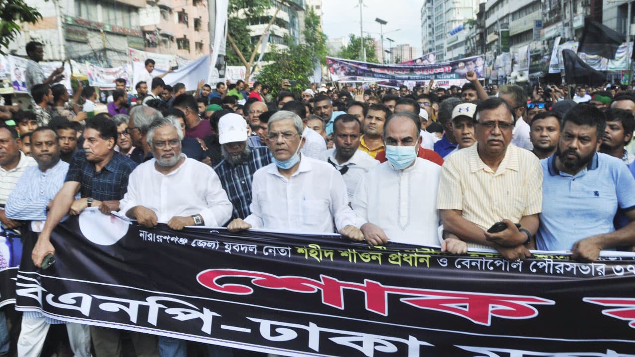 আরও রক্ত দেব, দেশের মানুষকে মুক্ত করে ছাড়ব: মির্জা ফখরুল 