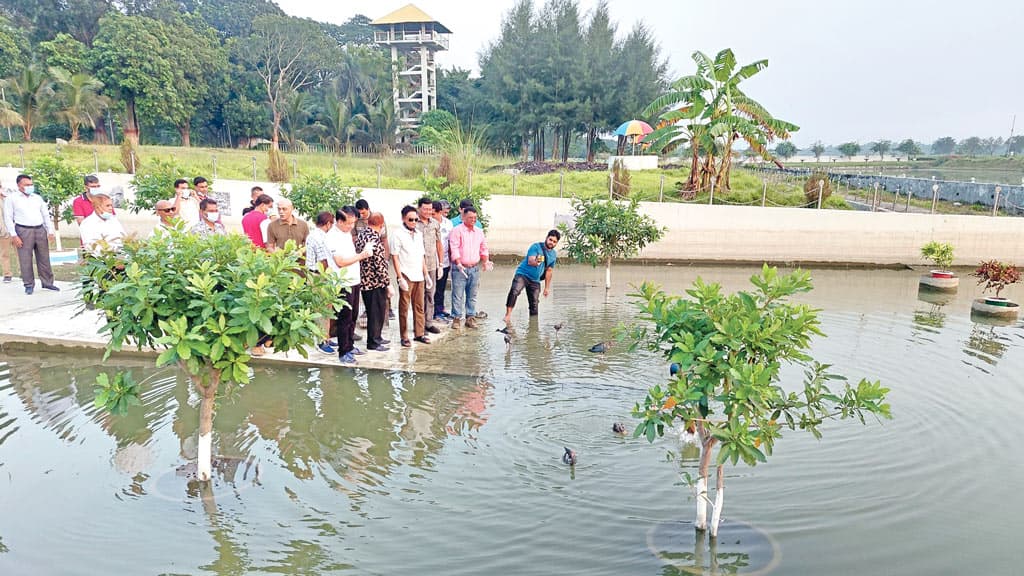 পুলিশ একাডেমিতে অবমুক্ত হলো  ২৫টি পাখি