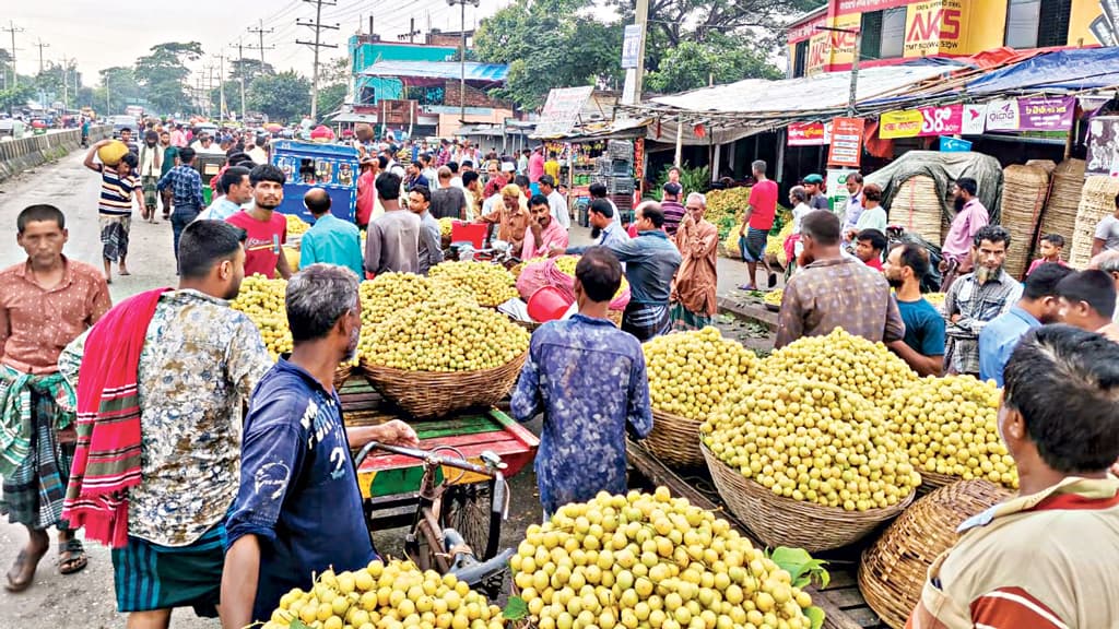 লটকনের জমজমাট হাট