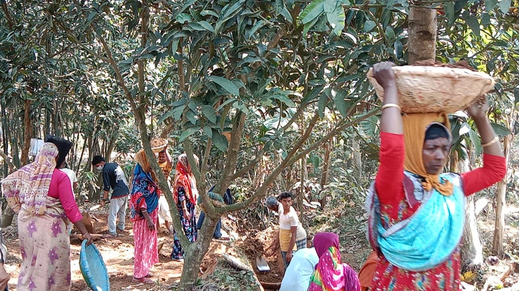 পুরুষের সমান কাজ নারীর, মজুরি কম