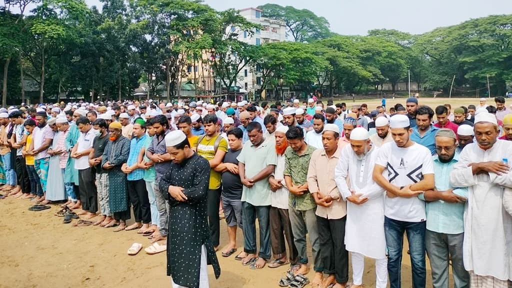 সিলেটে অনুমতি না পেয়ে স্থগিত ঘোষণার পরও সাঈদীর গায়েবানা জানাজা