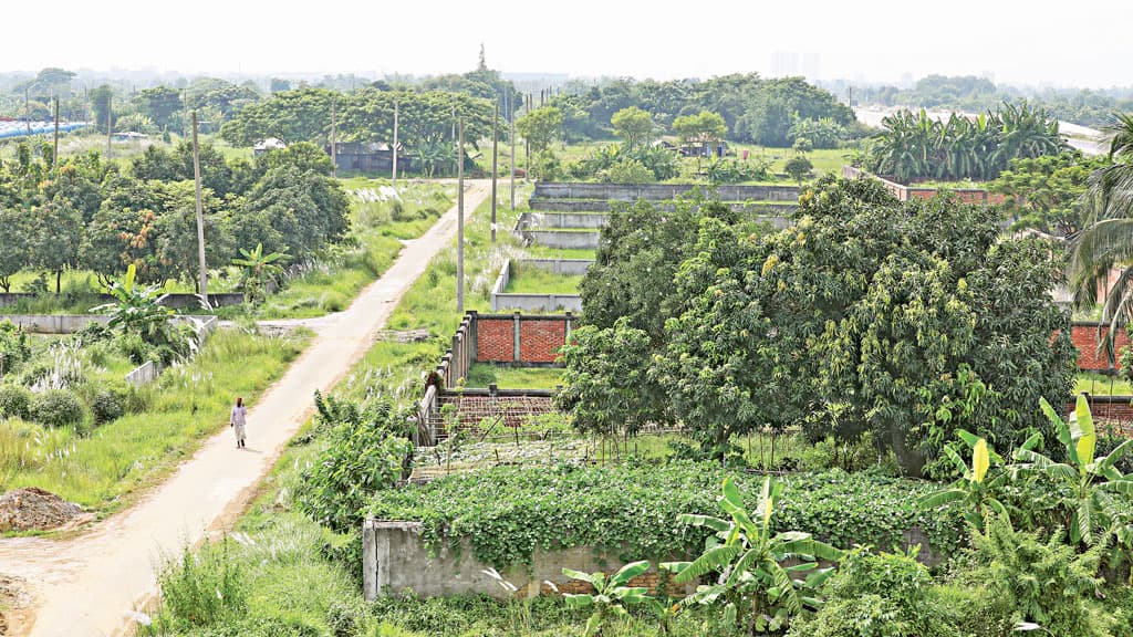 পূর্বাচলে বসতি কত দূর