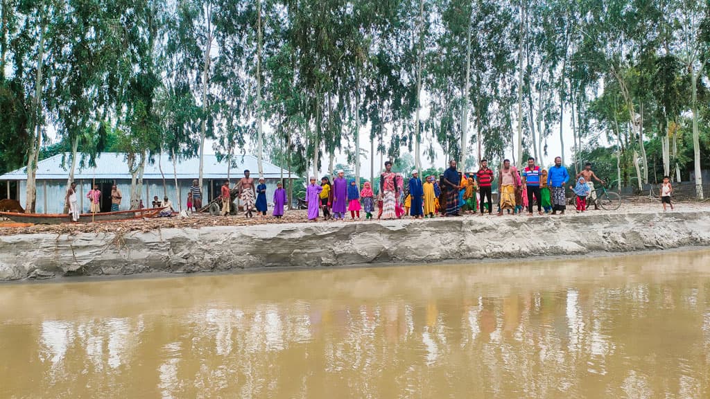 তিস্তার পানি বাড়ায় ভাঙন আতঙ্কে গঙ্গাচড়ার কয়েক শ পরিবার