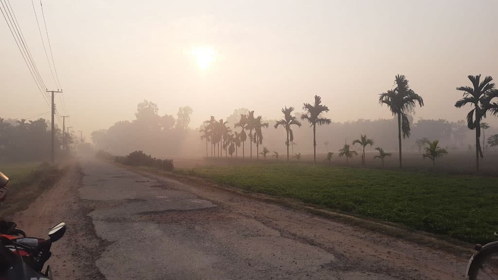 সপ্তাহ ধরে সর্বনিম্ন তাপমাত্রায় তেঁতুলিয়া