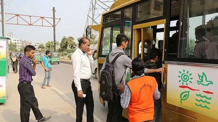 হাতিরঝিলের বাস যাবে কারওয়ান বাজার, এ মাসেই চালু র‍্যাপিড পাস 