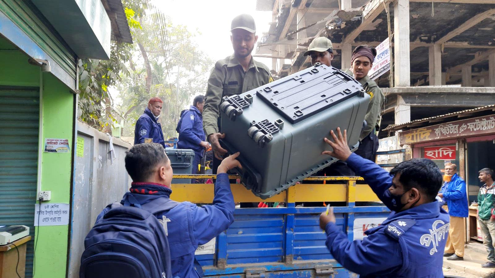 বাহুবলে ৭ ইউনিয়নে ৭৬ কেন্দ্রের ৫৬টিই ঝুঁকিপূর্ণ