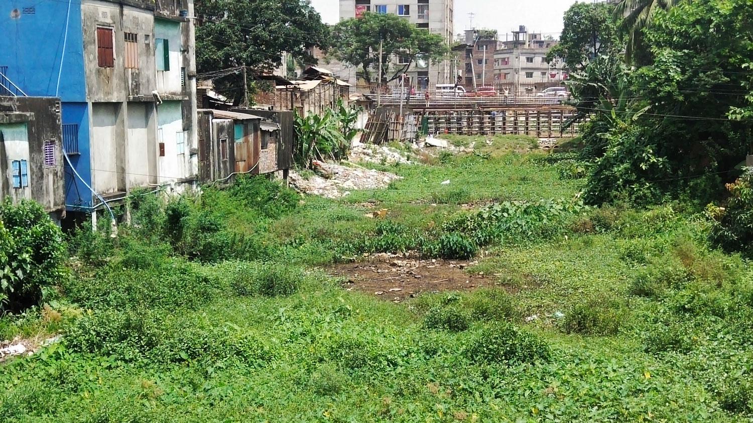 ঐতিহ্যবাহী খালে পানি নেই