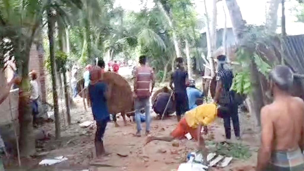 নড়াইলে কথা-কাটাকাটির জেরে দুপক্ষের সংঘর্ষ, আহত ৮ 