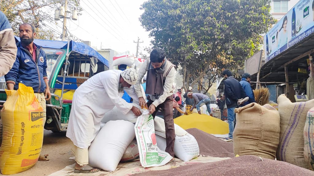 সরিষার দামে খুশি কৃষকেরা