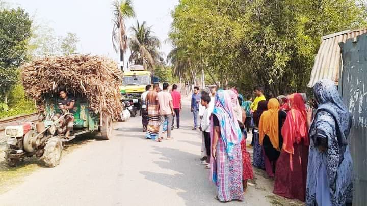 পাওয়ার টিলারের ধাক্কায় প্রাণ গেল শিশুর