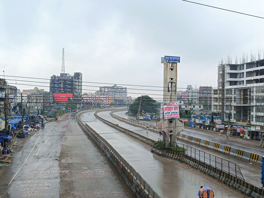 সুনসান ঢাকা-চট্টগ্রাম মহাসড়ক 