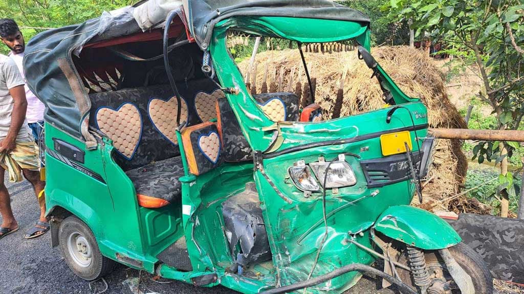 নাটোরে ট্রাক–অটোরিকশার মুখোমুখি  সংঘর্ষ, বিজিবি সদস্যসহ ২ জন নিহত